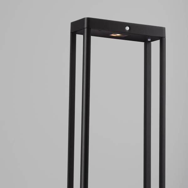 LED-Wegeleuchte Berni Aluminium - Grau - 1-flammig - 23 x 70 cm