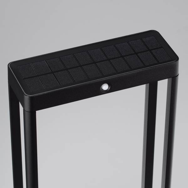 LED-Wegeleuchte Berni Aluminium - Grau - 1-flammig - 23 x 70 cm