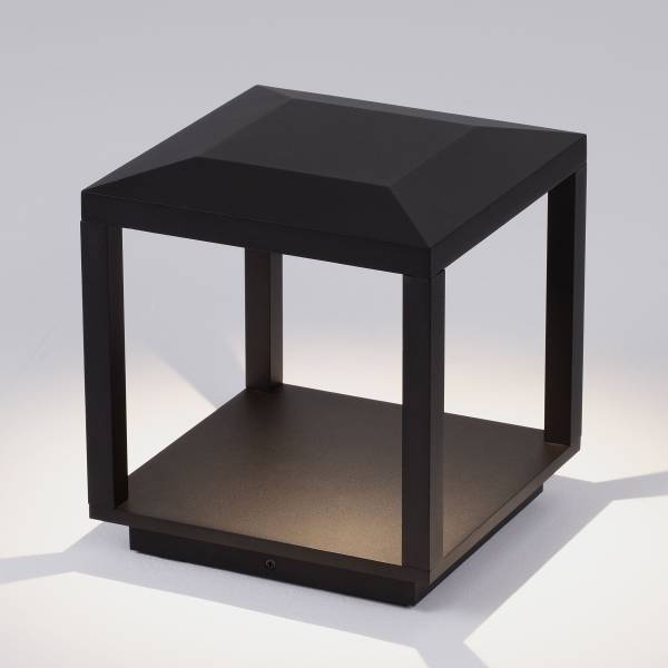 Illuminazione LED Prive Alluminio - Nero - 1 punto luce - 25 x 26 cm