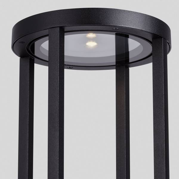Illuminazione LED Optus Alluminio - Grigio - 1 punto luce - Altezza: 80 cm