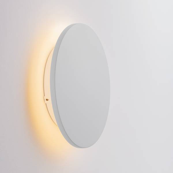 Lampada parete LED Copper Alluminio - 1 punto luce - Bianco - Diametro: 18 cm