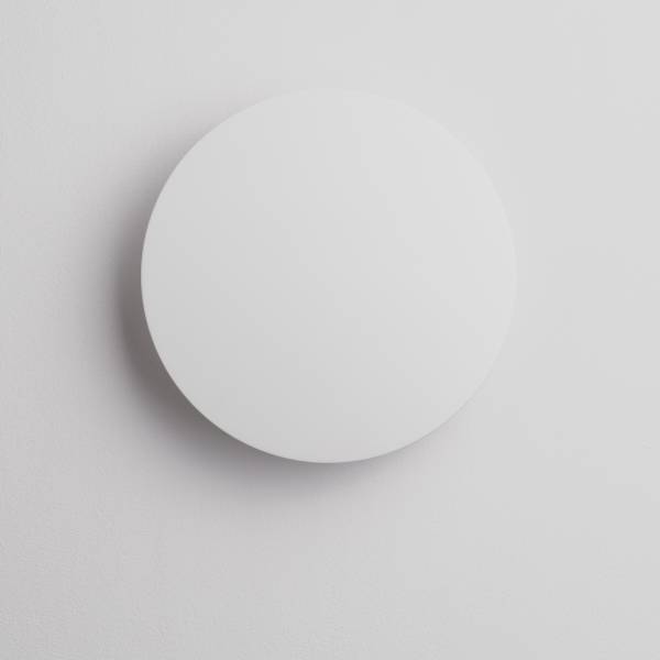 Lampada parete LED Copper Alluminio - 1 punto luce - Bianco - Diametro: 18 cm