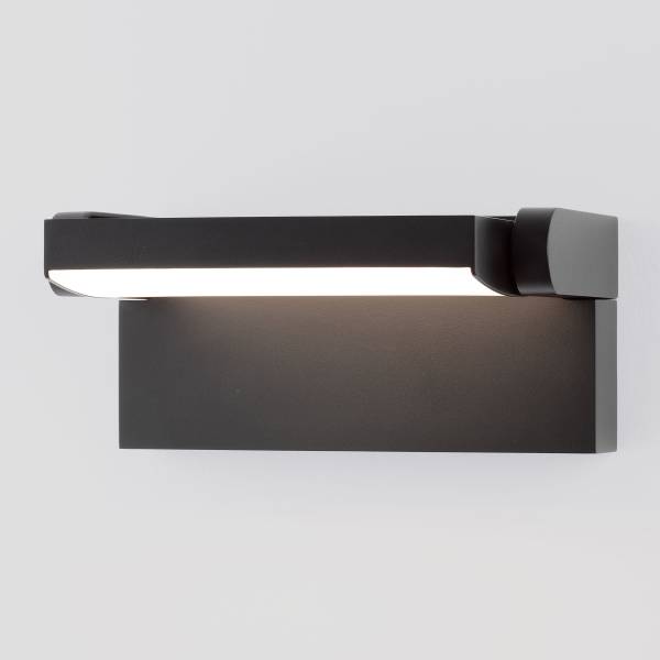 Lampada parete LED Sally Alluminio - Nero - 1 punto luce