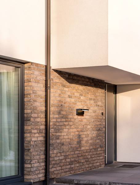 Lampada parete LED Sally Alluminio - Nero - 1 punto luce