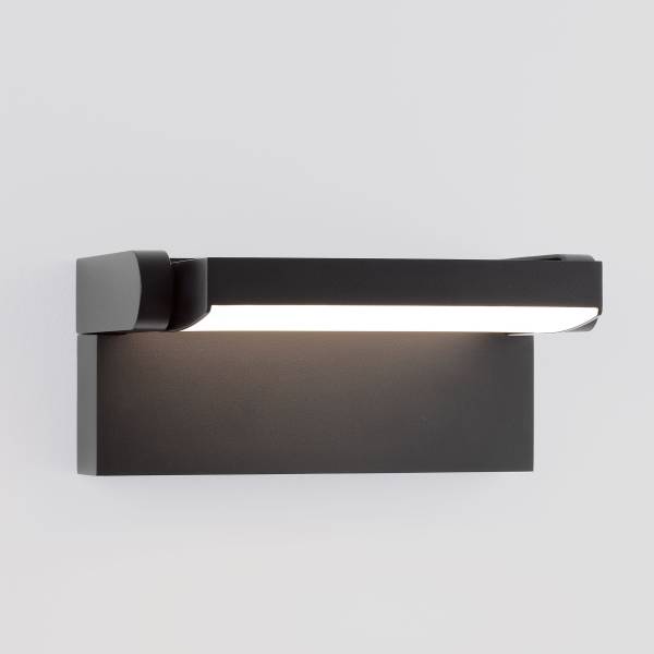 Lampada parete LED Sally Alluminio - Nero - 1 punto luce
