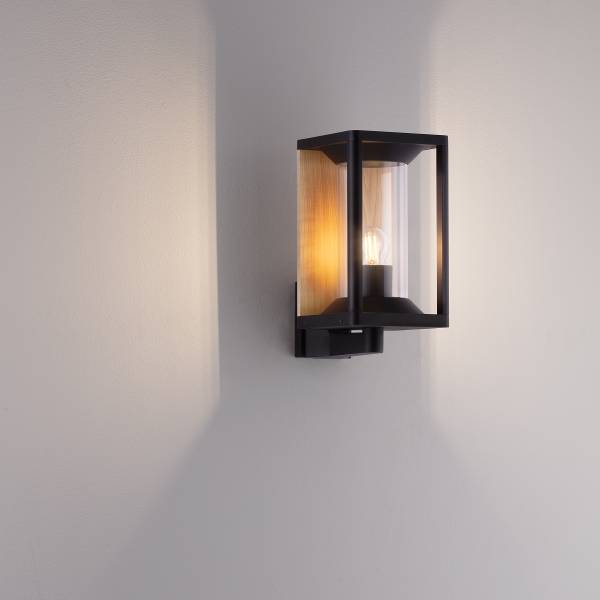Lampada da esterno LED Pacific Alluminio - 1 punto luce - Grigio-marrone