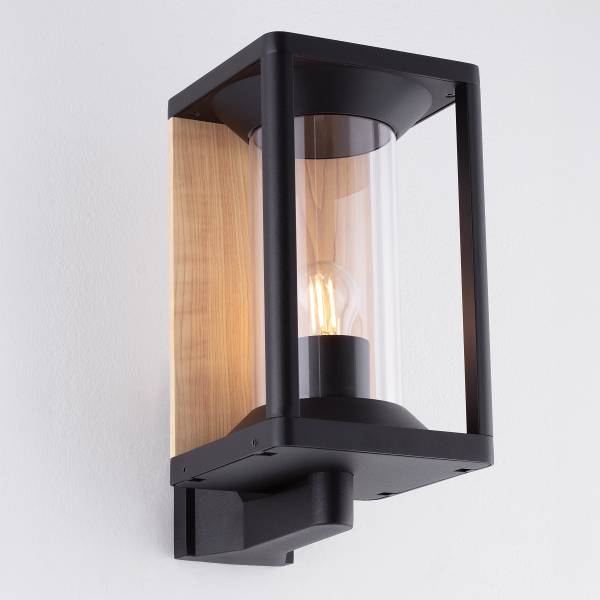 Lampada da esterno LED Pacific Alluminio - 1 punto luce - Grigio-marrone