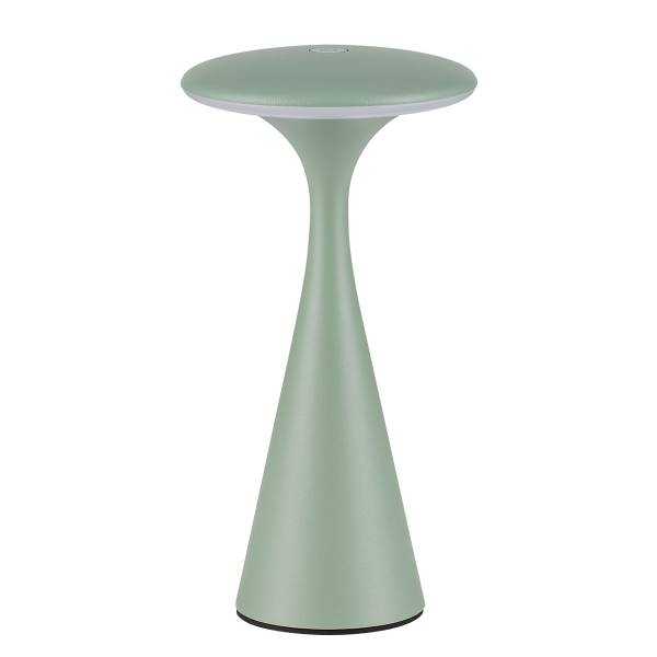 Lampada da tavolo LED Grigio Alluminio - 1 punto luce - Verde