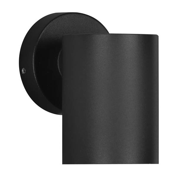 LED-Wandleuchte Jackie Aluminium - 1-flammig - Grau