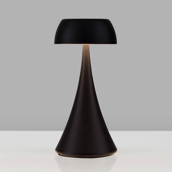 Lampada da tavolo LED Ycro Alluminio - 1 punto luce - Grigio