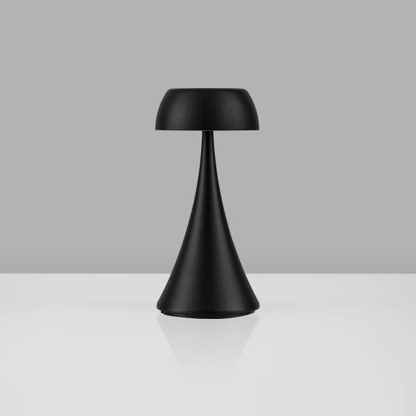 Lampada da tavolo LED Ycro Alluminio - 1 punto luce - Grigio