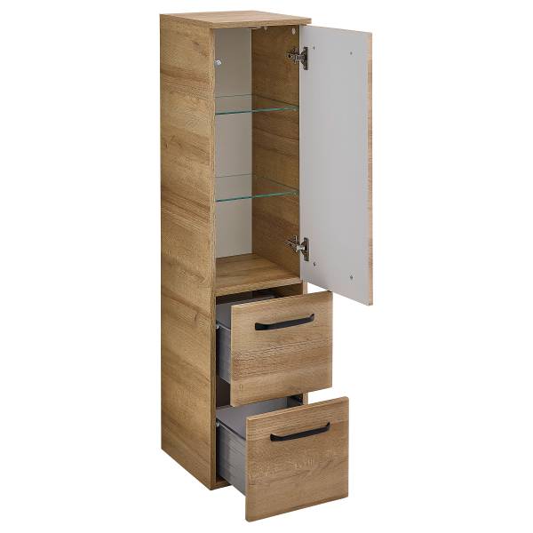 Set bain Quickset 318 5 pcs minéral Décor chêne Riviera