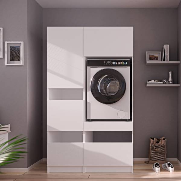 Mobile per lavanderia Smart G Bianco