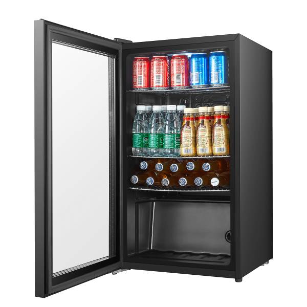 Minikühlschrank Kiranzura Schwarz