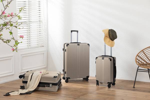 Reisekofferset Linnangou II 3er Set Goldfarben