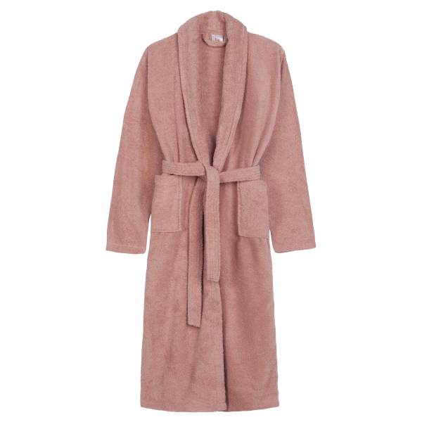 Bademantel HIP 0302 Frottee - Koralle - M