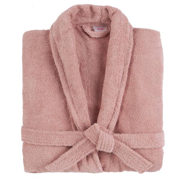 Bademantel HIP 0302 Frottee - Koralle - M