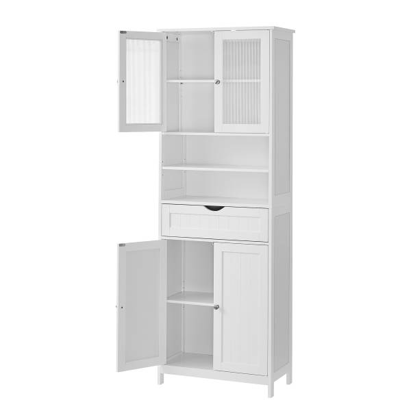 Mobile alto Storberg largo 60 cm Bianco