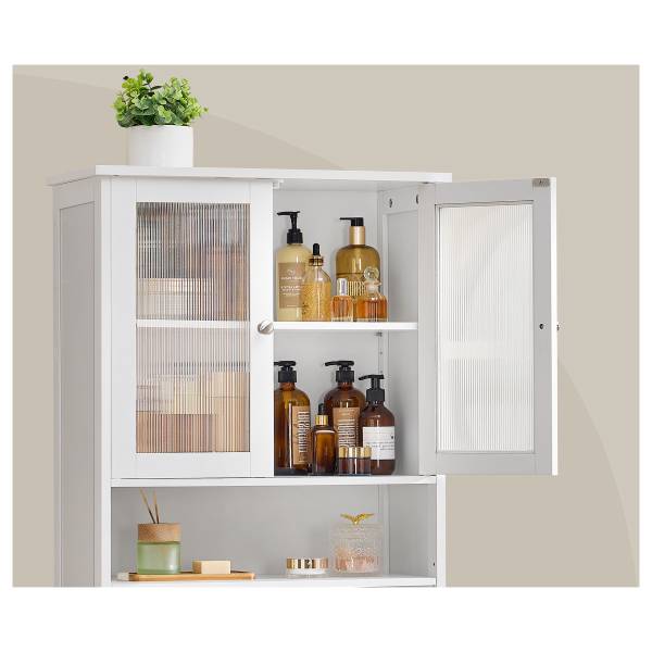 Mobile alto Storberg largo 60 cm Bianco