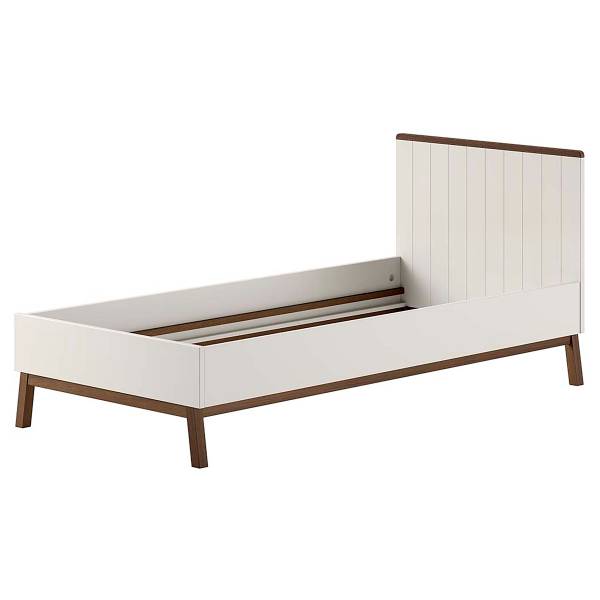 Kinderzimmerset Sezane 3-teilig Cremeweiß / Kiefer Havanna - Breite: 99 cm