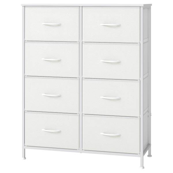 Kommode Zacanha - Breite 77 cm Weiß - Höhe: 96 cm