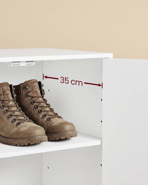 Schuhkommode Lupanga Weiß