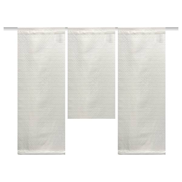 Fensterset Jörg 3-teilig Polyester - Weiß