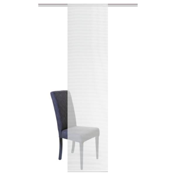 Schiebevorhang Rom Polyester - Weiß