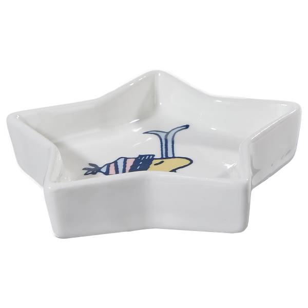 Piatto PEANUTS Woodstock Ski New Bone China - Bianco