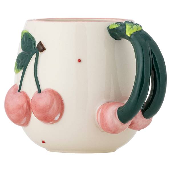 Beker Berrie roze - keramiek - 10 x 9 x 10 cm