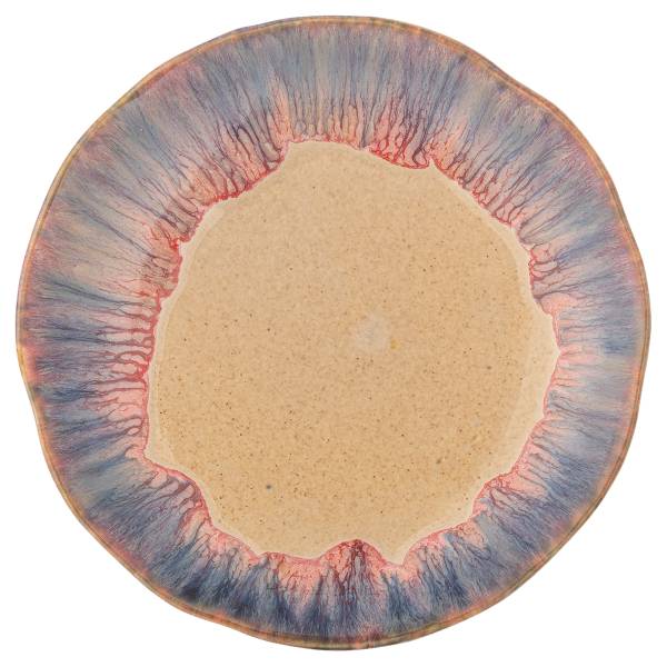 Teller Imogen Multicolor - Keramik - 17 x 2.5 x 17 cm
