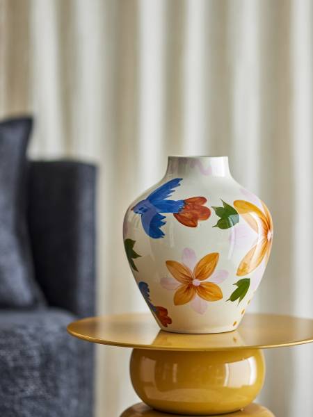 Vase Maricala Multicolor - Keramik - 22 x 27 x 22 cm