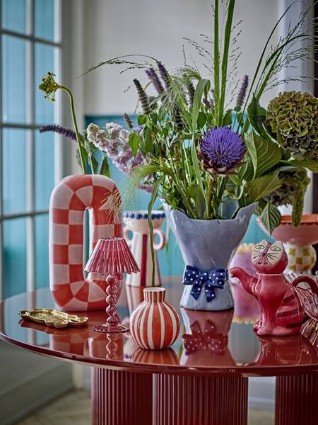 Vase Belivia Blau - Keramik - 20 x 29 x 20 cm