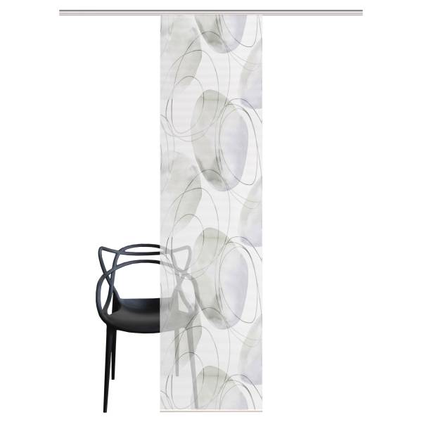 Panneau japonais Ellrik polyester - 1 set