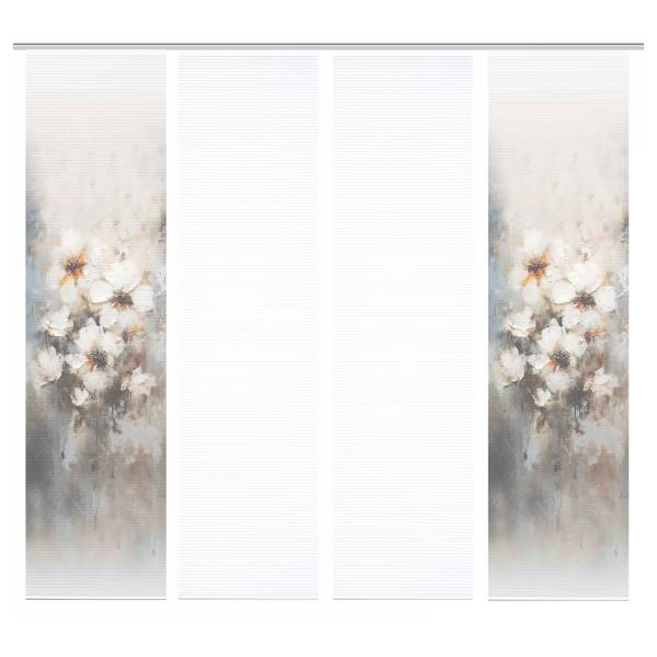 Schiebevorhang Aristea Polyester - 4er Set