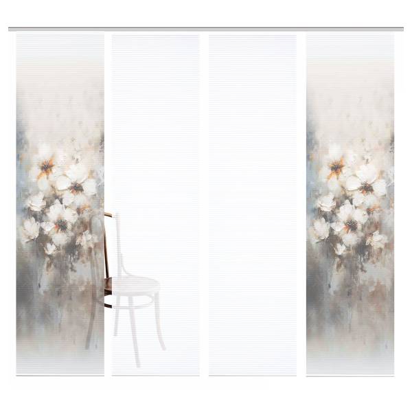Schiebevorhang Aristea Polyester - 4er Set