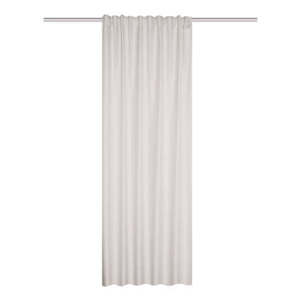 Rideau thermique Eskamio Structure en lin - Blanc - 135 x 225 cm