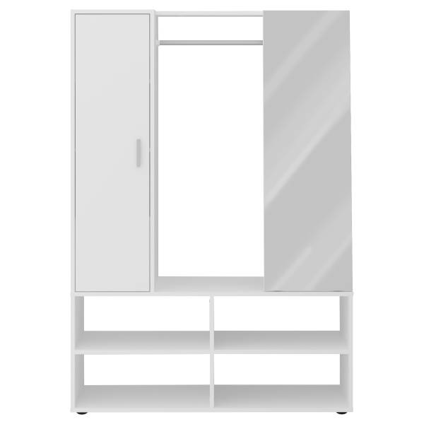 Compacte halmeubelset Zhanyan wit