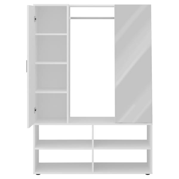 Compacte halmeubelset Zhanyan wit