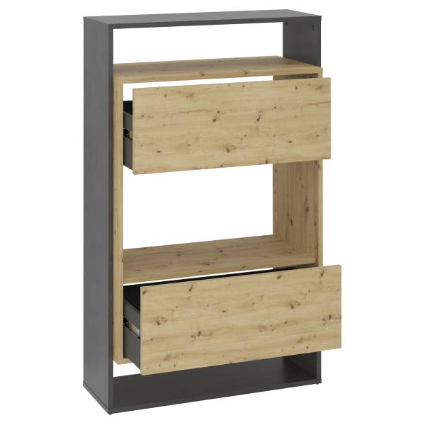 Kast Matehra Artisan eikenlook/antracietkleurig