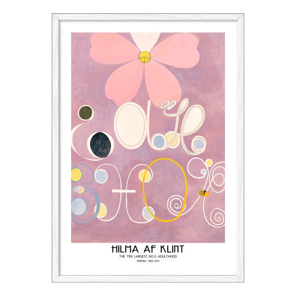 Bild Af Klint The Ten Largest No:5 Beige / Pink / Gelb