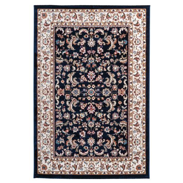 Kurzflorteppich Safa 751 Polyester - Marineblau - 120 x 170 cm