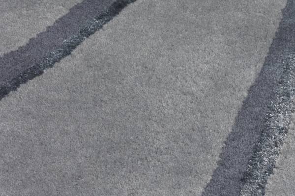 Kurzflorteppich Satin 8063 Wolle / Viskose - 120 x 180 cm