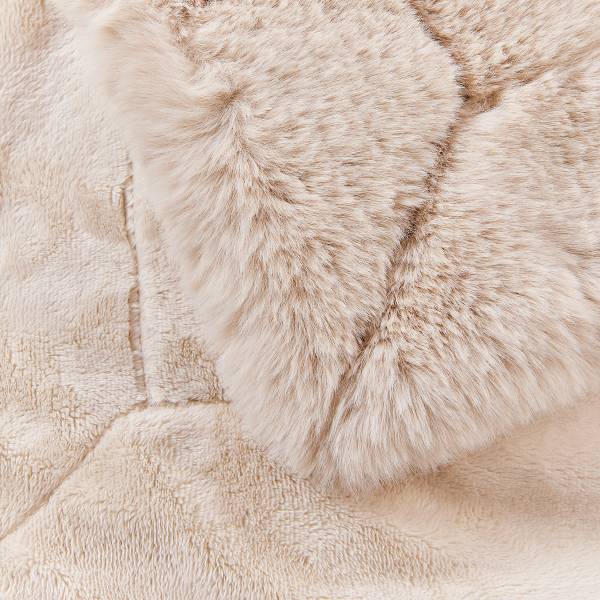 Decke WILD THING Polyester - Beige