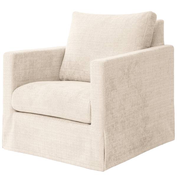 Sessel Marail Chenille Cristy: Creme