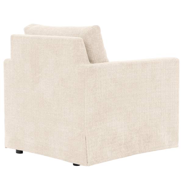 Sessel Marail Chenille Cristy: Creme