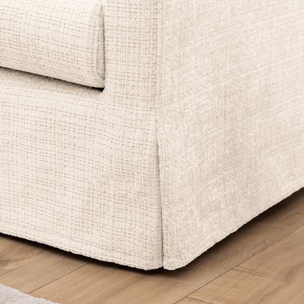 Sessel Marail Chenille Cristy: Creme