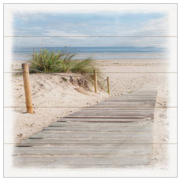 Leinwandbild Sand Dunes I 40 x 40 cm