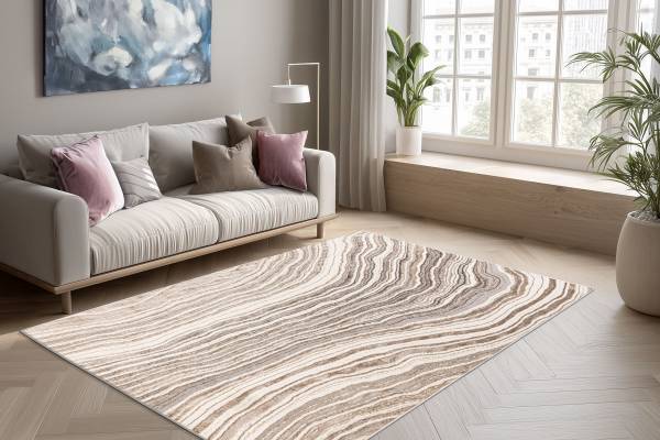 Kurzflorteppich Chalk 225 120 x 170 cm