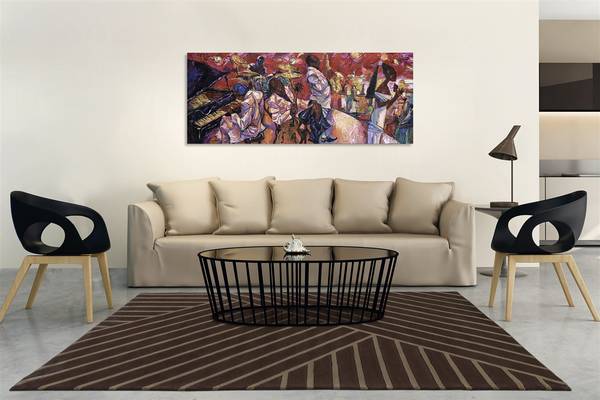 Tapis à poils courts Cool 5056 120 x 180 cm